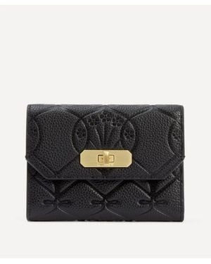Liberty Iphis Embossed Burlington Trifold Wallet - Black