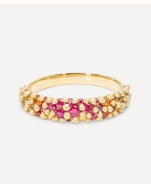 Polly Wales 18Ct Hot River Band Ring - White