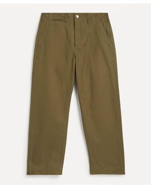 Edwin Wide Twill Pants - Green