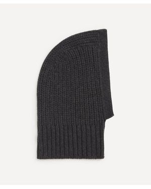 Johnstons of Elgin Waffle Knit Cashmere Snood - Blue