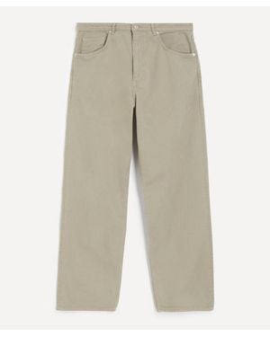 Norse Projects Mogens Relaxed Heavy Twill Pants - Natural
