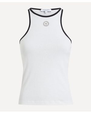 Sporty & Rich Srhwc Ribbed Tank - White