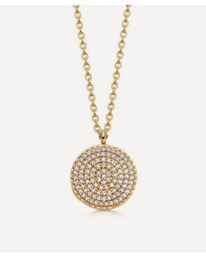 Astley Clarke 14Ct Icon Aura Locket Necklace - Metallic