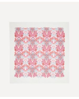 Liberty Glastonbury Modal-Cashmere Scarf 140 - Pink