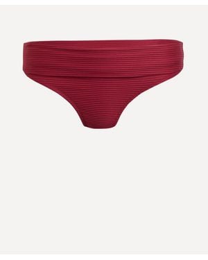 Heidi Klein Fold Over Bottoms - Red