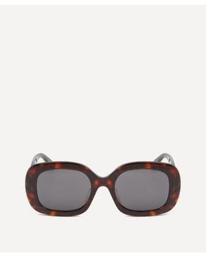 Celine Triomphe Oval Sunglasses - Grey