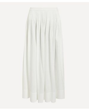 Mondo Corsini Suki Dot Cotton Skirt - White