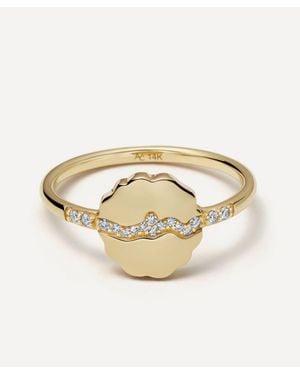 Astley Clarke 14Ct Asteri Diamond Ring - White