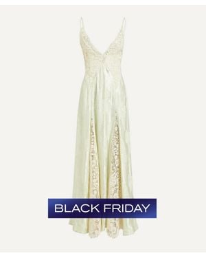 ALÉMAIS Apollonia Slip Dress - White