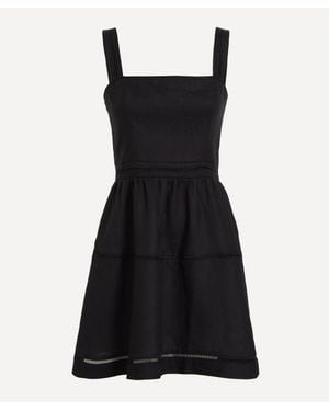 Reformation Everett Mini Dress - Black