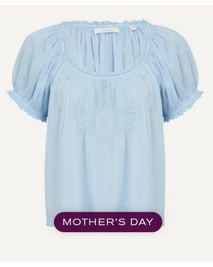 Doen Frederica Top - Blue