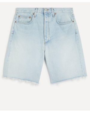 Agolde Anson Denim Shorts - Blue