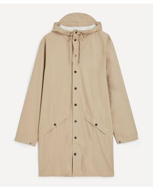 Rains Long Jacket - Natural