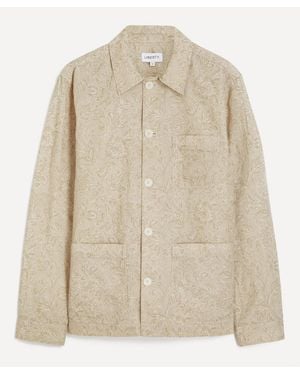 Liberty Linen Chore Jacket - Natural