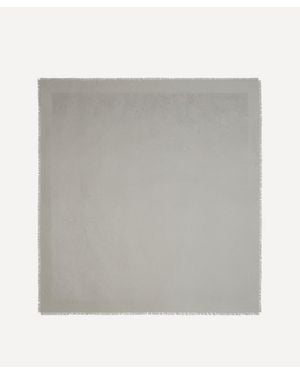 Liberty Hera Jacquard 120X120 Silk Scarf - Gray