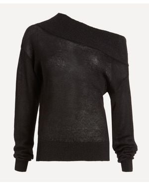 Paloma Wool Sota Hemp Knit Sweater - Black