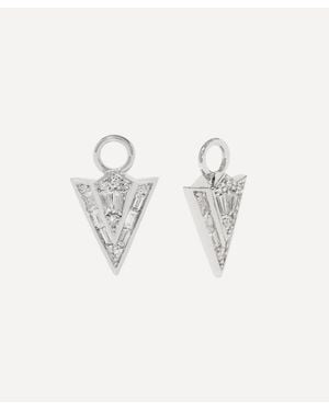 Annoushka 18Ct Flight Arrow Diamond Earring Drops - White