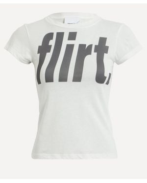 Peachy Den Amelia Flirt T-Shirt - White