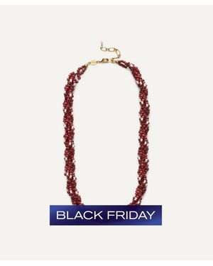 Anni Lu 18Ct-Plated Rodeo Beaded Necklace - Blue