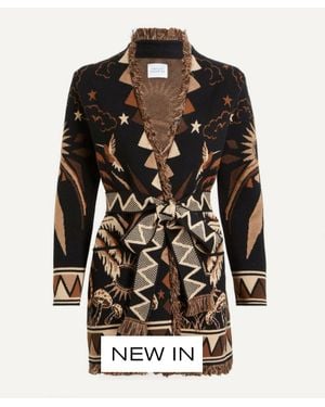 Hayley Menzies Magic Leopard Cardigan - Black