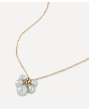 Mizuki 14Ct Pearl Bunch Necklace - Natural