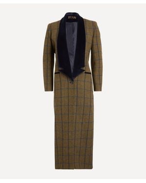 Biyan Fritz Check Wool Coat - Multicolor