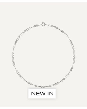 Spinelli Kilcollin Sterling Andromeda Petite Chain Necklace - Natural