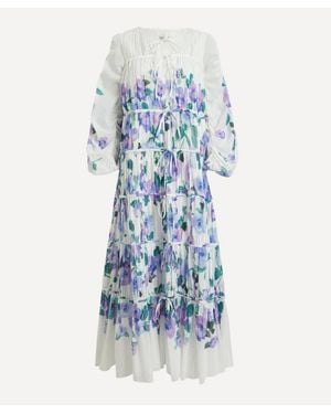 Aje. Clover Maxi Dress - Blue