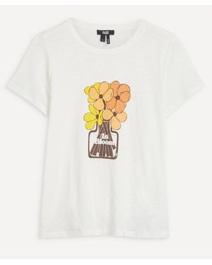 PAIGE Ellison Flower Vase T-Shirt - Multicolour