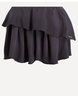 Acne Studios Pleated Mini Skirt - Black
