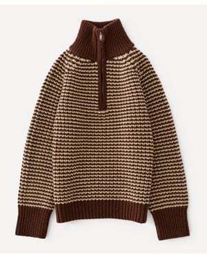 Studio Nicholson X Aaron Levine Bristol Knit Jumper - Brown