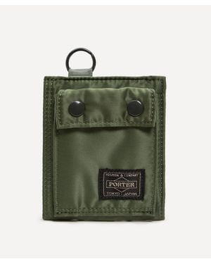 Porter-Yoshida and Co Tanker Small Wallet - Green