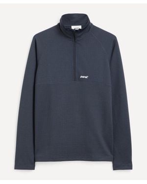 Parel Studios Nevis Quatre Zip Shirt - Blue