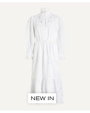 Barbour Avebury Maxi Dress - White