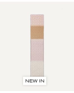 Loewe Anagram 45X200 Wool-Blend Scarf - White