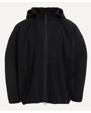 Homme Plissé Issey Miyake Mc May Pleated Jacket - Black
