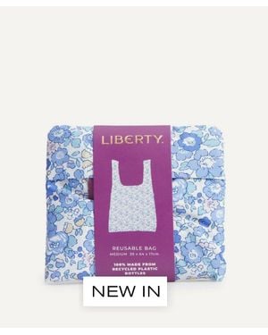 Liberty Betsy Ann Folding Tote Bag - Purple