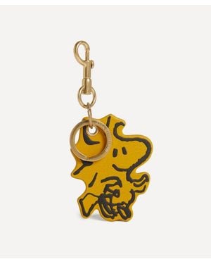 Anya Hindmarch Peanuts Woodstock Key Charm - Metallic