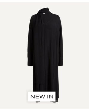 TOTEME Rounded Neckline Dress - Black