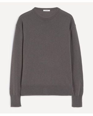 Lemaire Crew-Neck Cashmere Sweater - Gray
