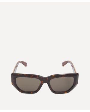 Stella McCartney Rectangular Cat-Eye Sunglasses - Grey