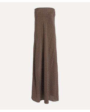 Matteau Bias Column Dress - Natural