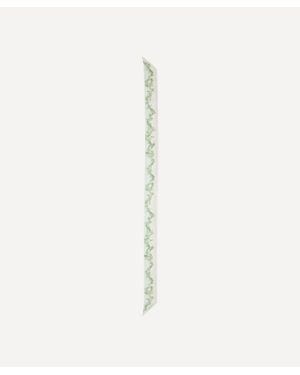 Liberty Tropical 8X160 Skinny Silk Toile - White