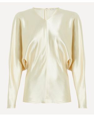 FFORME Gemma Satin Top - Natural