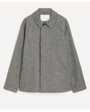SAGE NATION Takeshi Wool Jacket - Grey