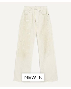 Acne Studios Trafalgar Regular Fit 2021M Jeans - White