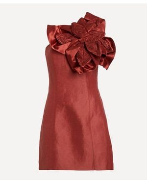 Aje. Isla Mini Dress - Red