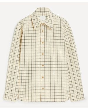 A.P.C. Check Overshirt - Natural