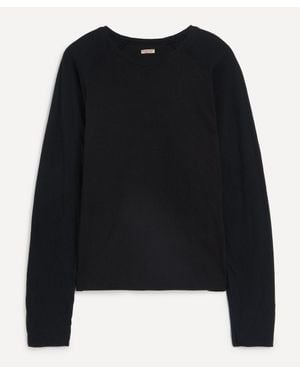 Kapital Gauze Jersey Chef Rainbowy Patch T-Shirt - Black