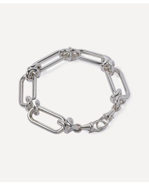 Annoushka Sterling Knuckle Extra Chain Bracelet - Metallic